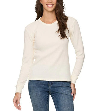 Fayston Washed Waffle Crew Top