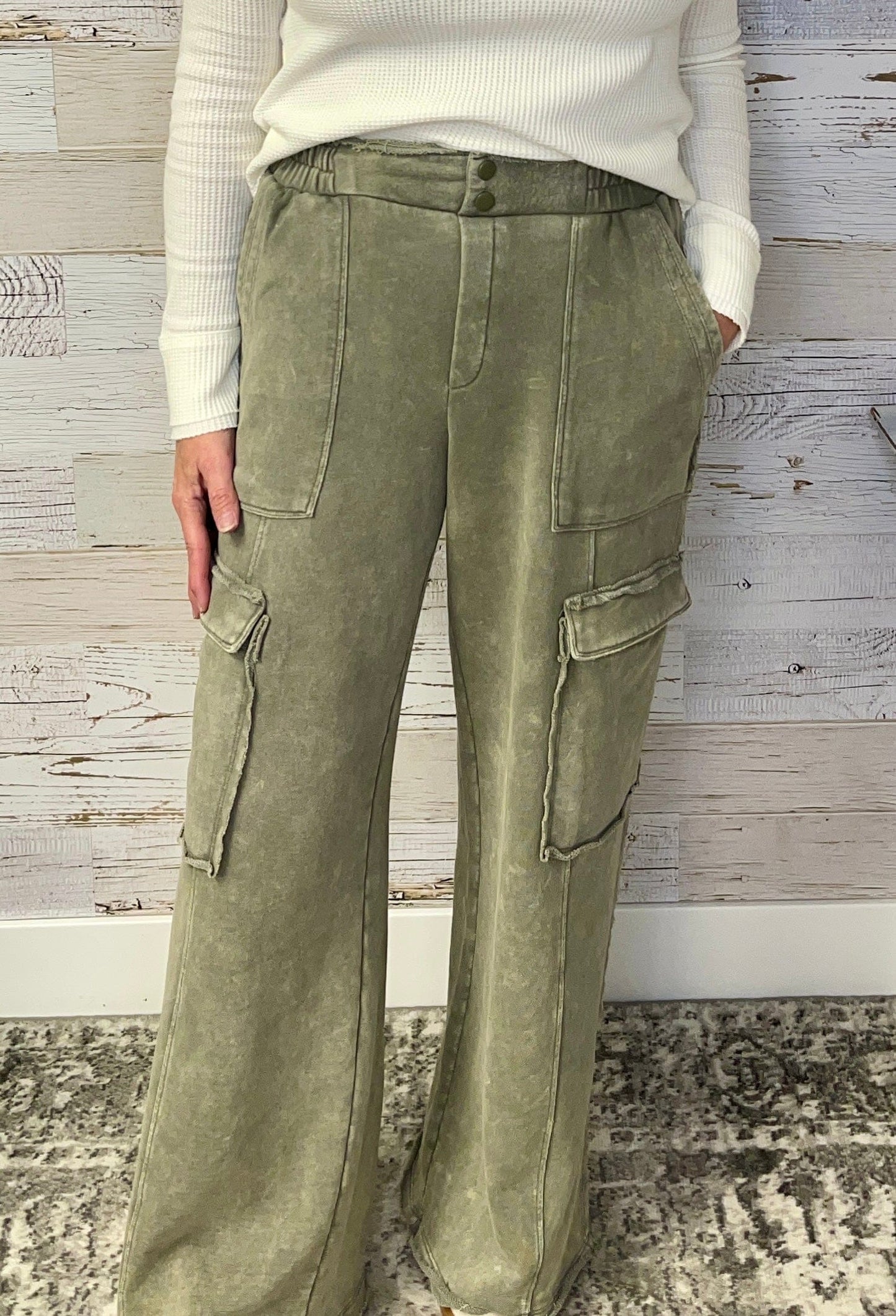 Dolly Knit Cargo Pants