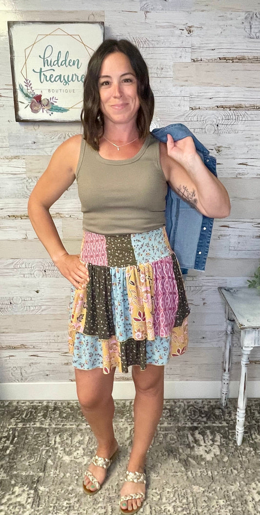 Summer Tiered Skort