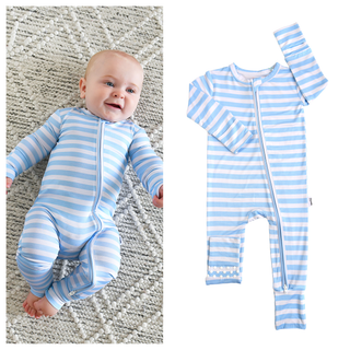 Hudson Bamboo One Piece Baby Outfit