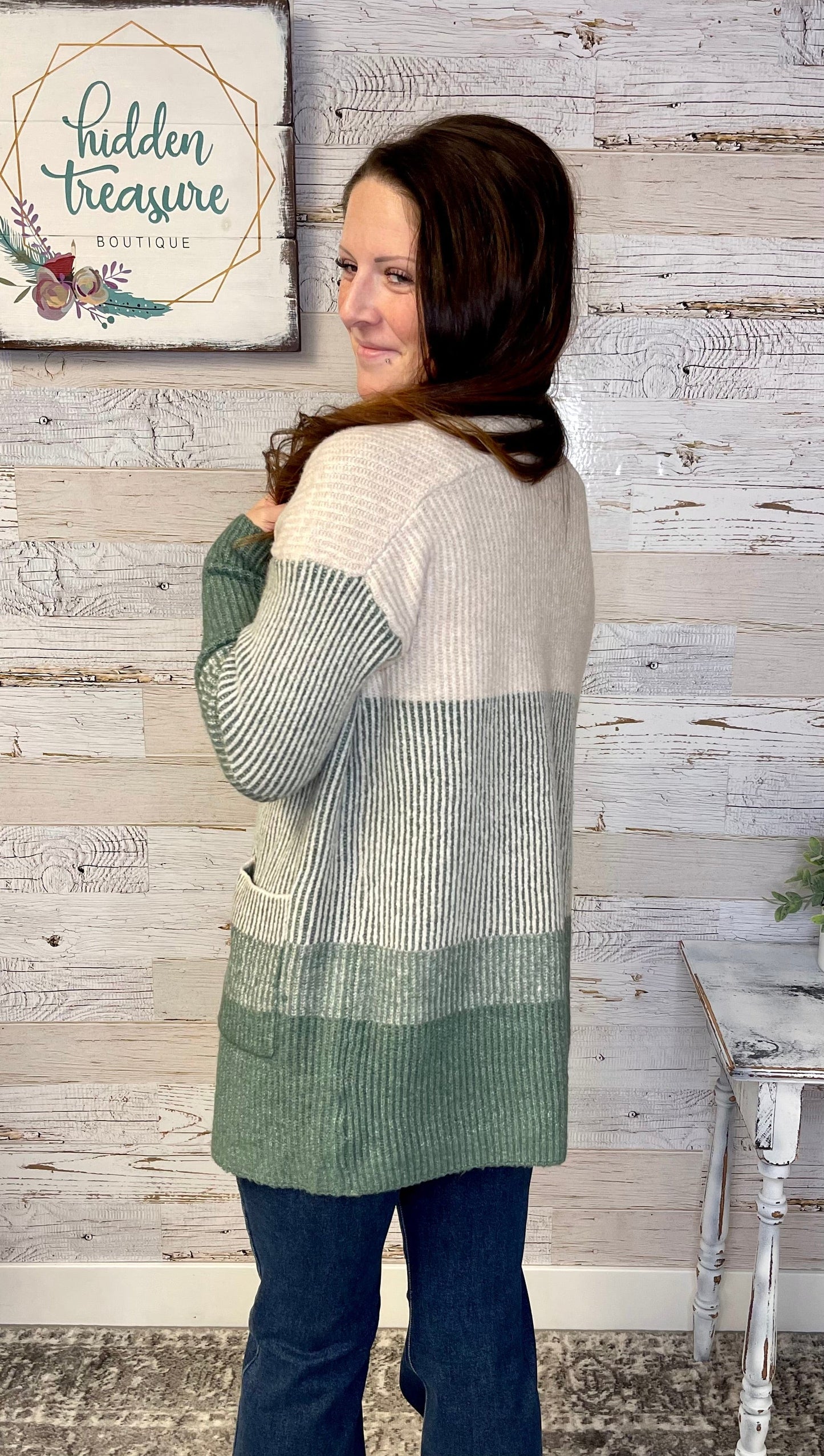 Color Block Super Soft Cardigan