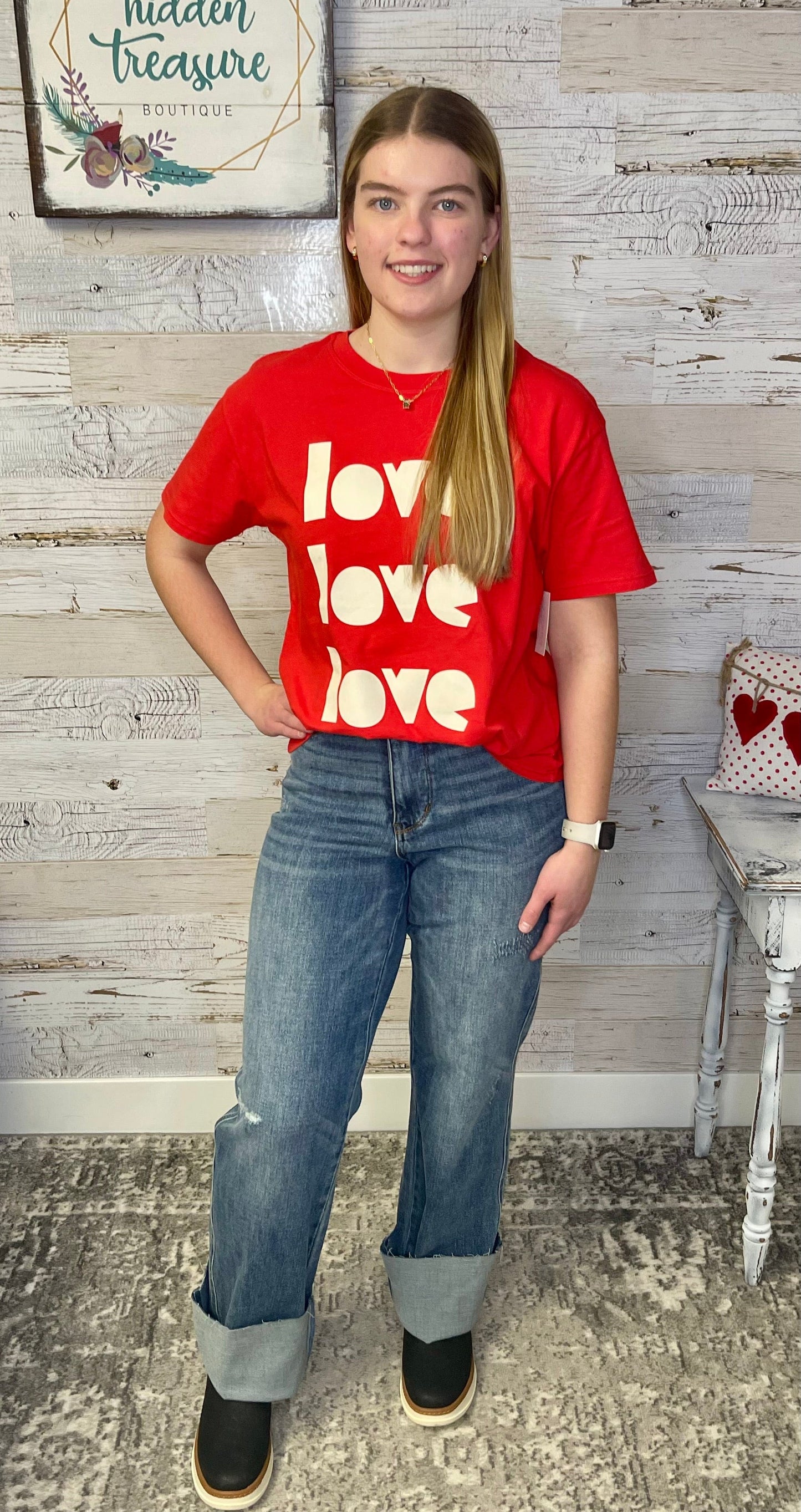 In Love Boyfriend Tee