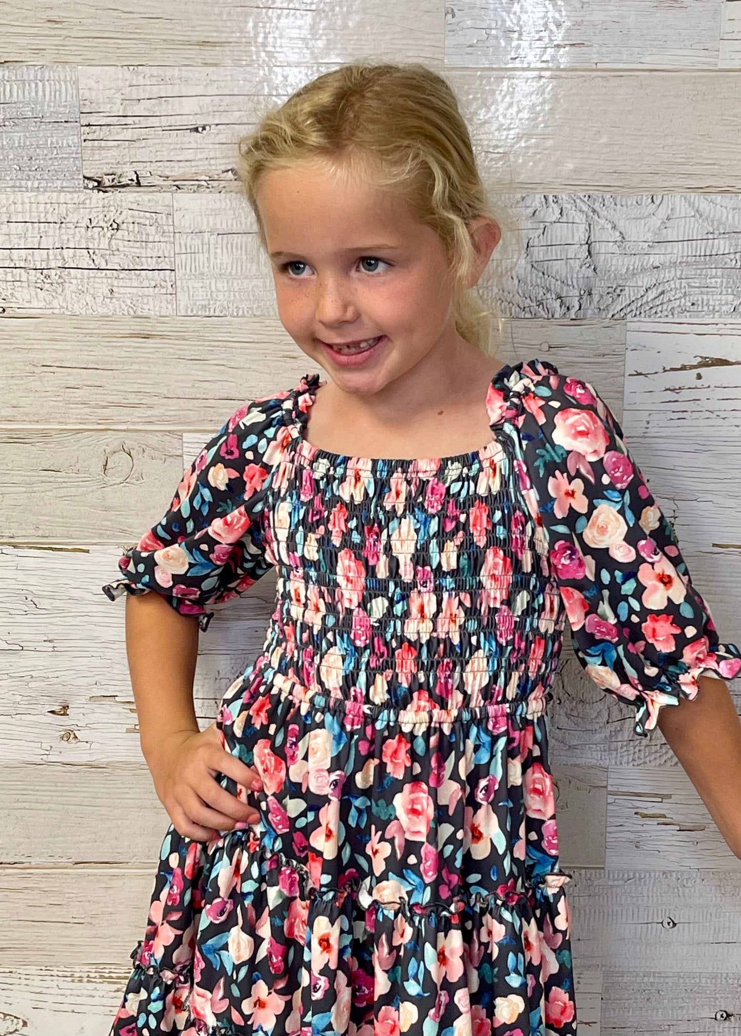 Beauty In Bloom Smocked Dress