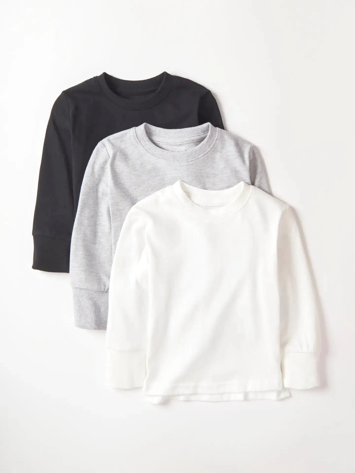 Long Sleeve Elevated Tees - Monochrome