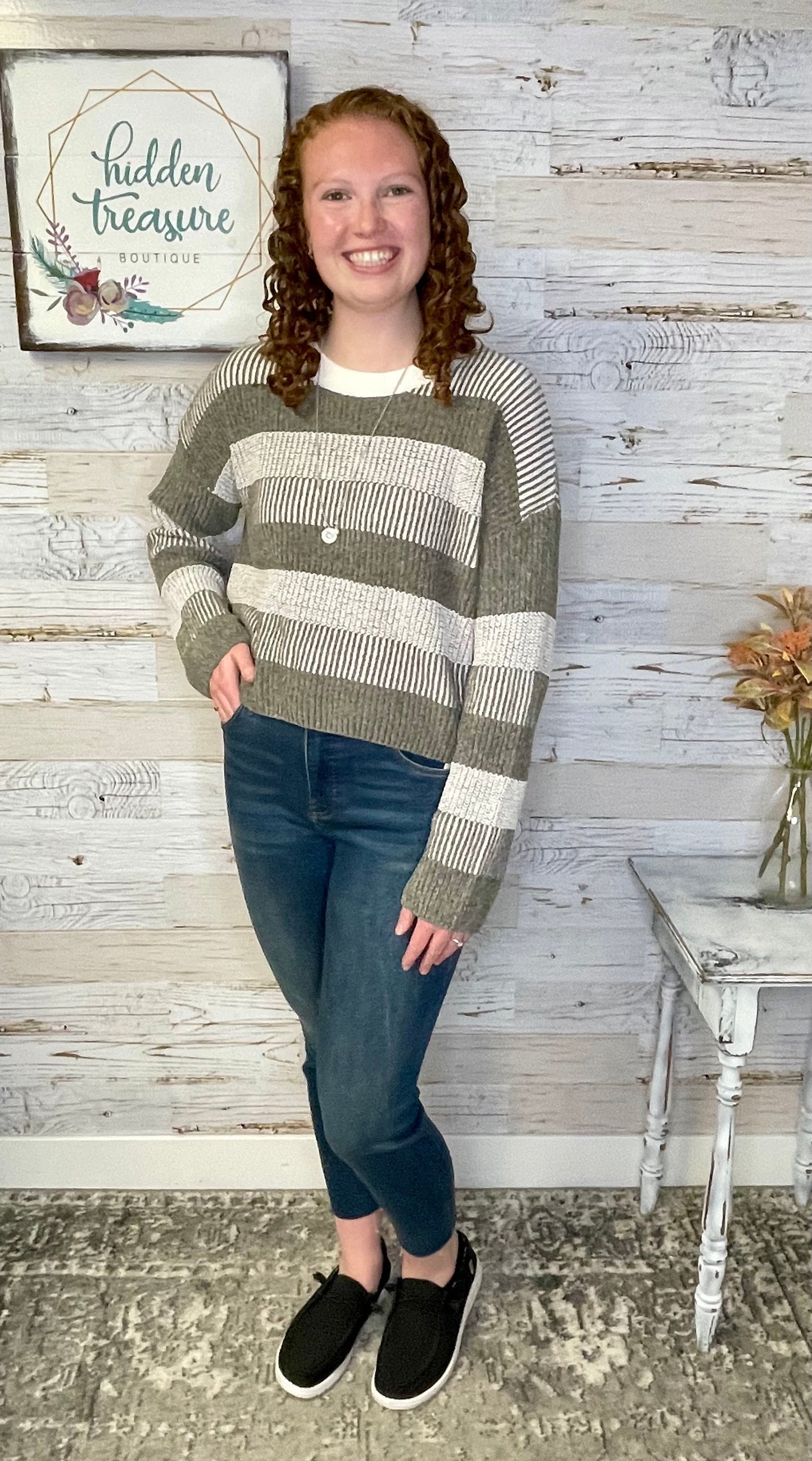 Callie Crew Neck Sweater