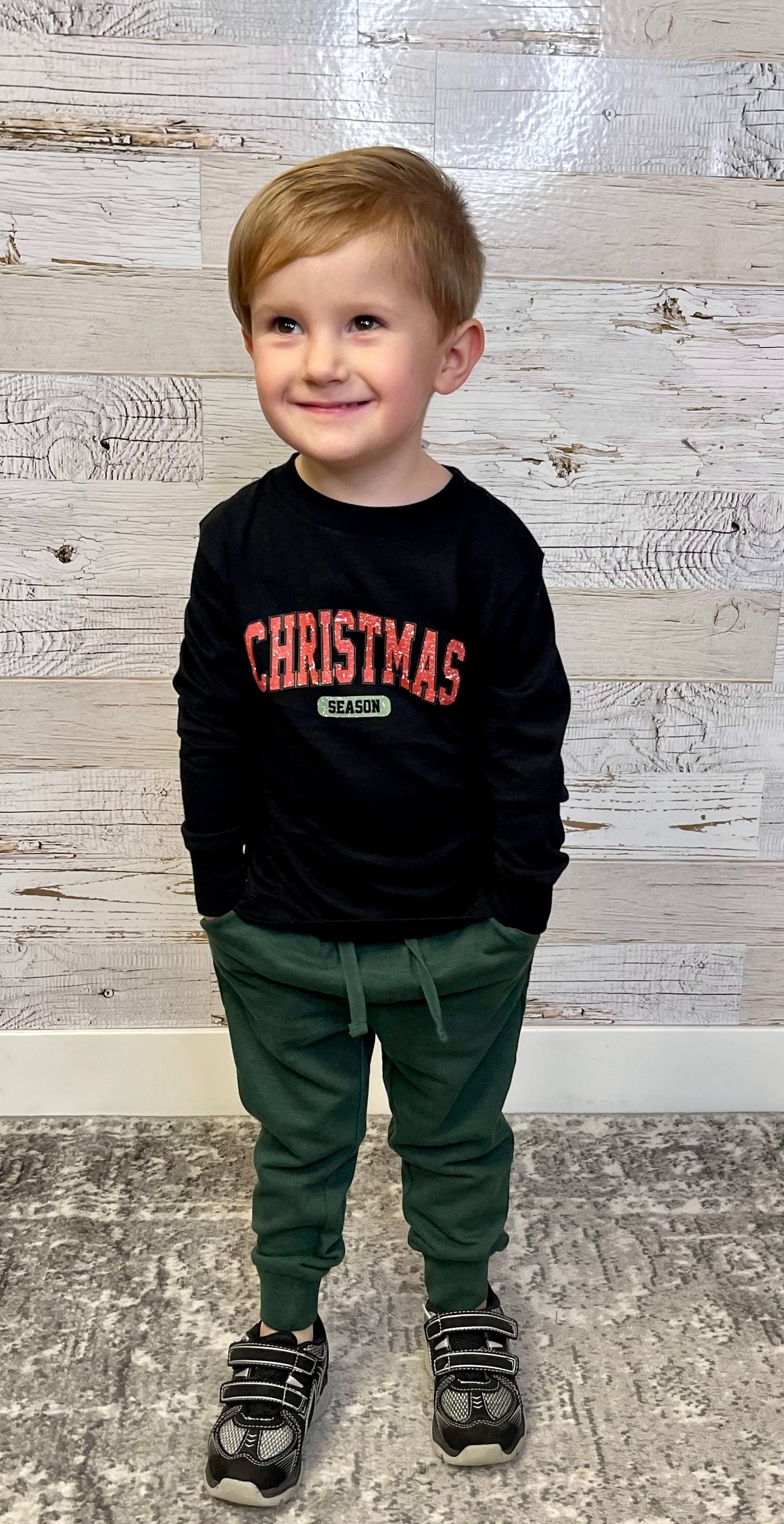 Varsity Christmas Toddler Tee