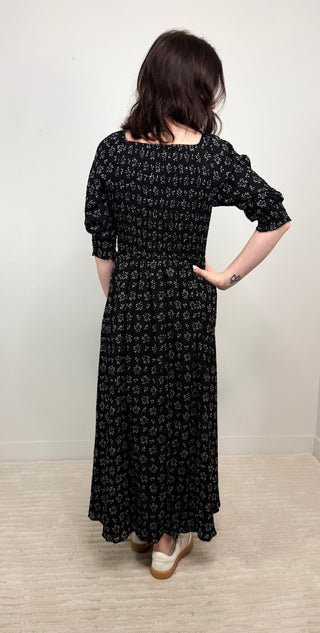 Nightfall Sprig Floral Dress