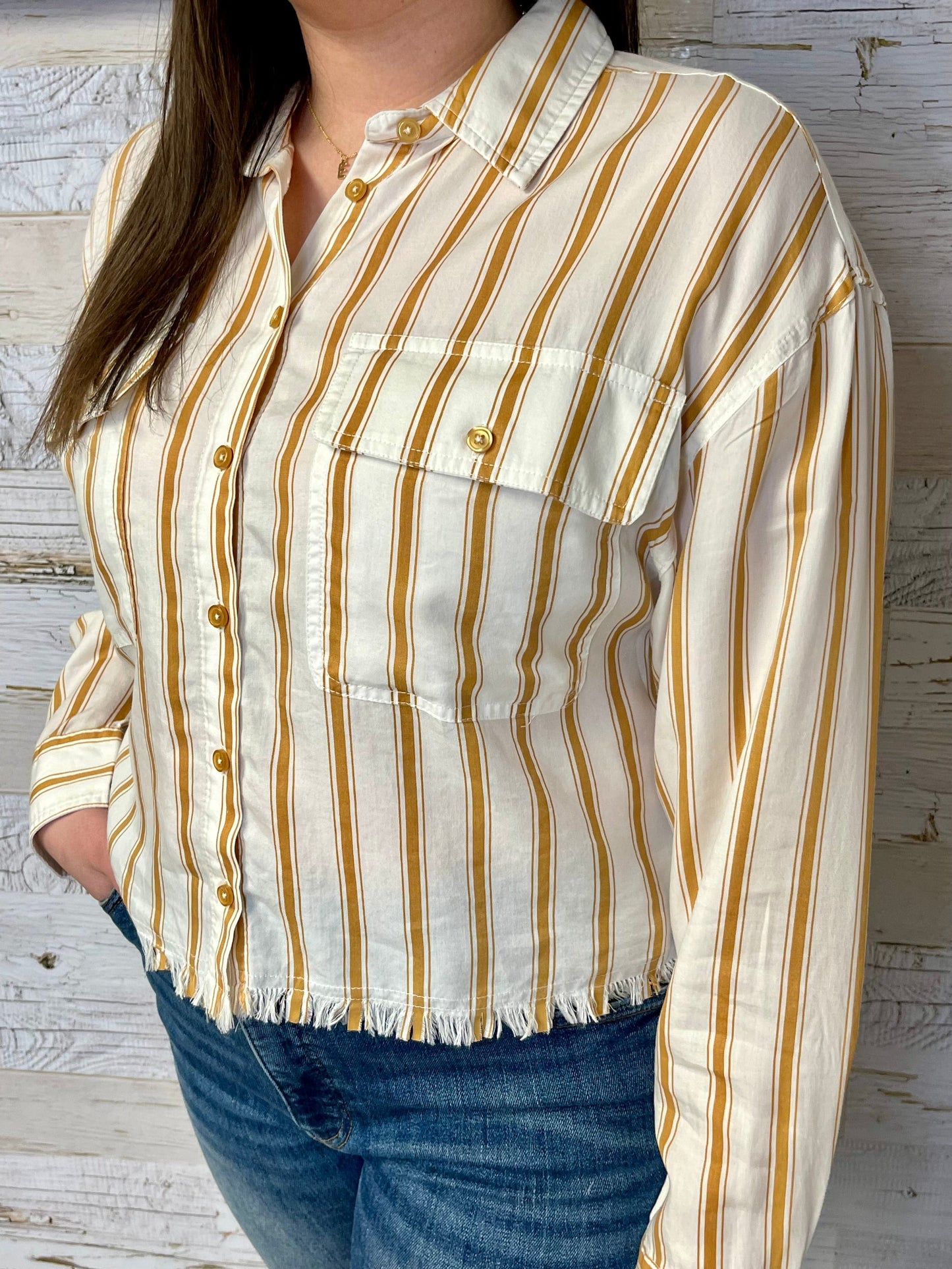 Collette Button Down