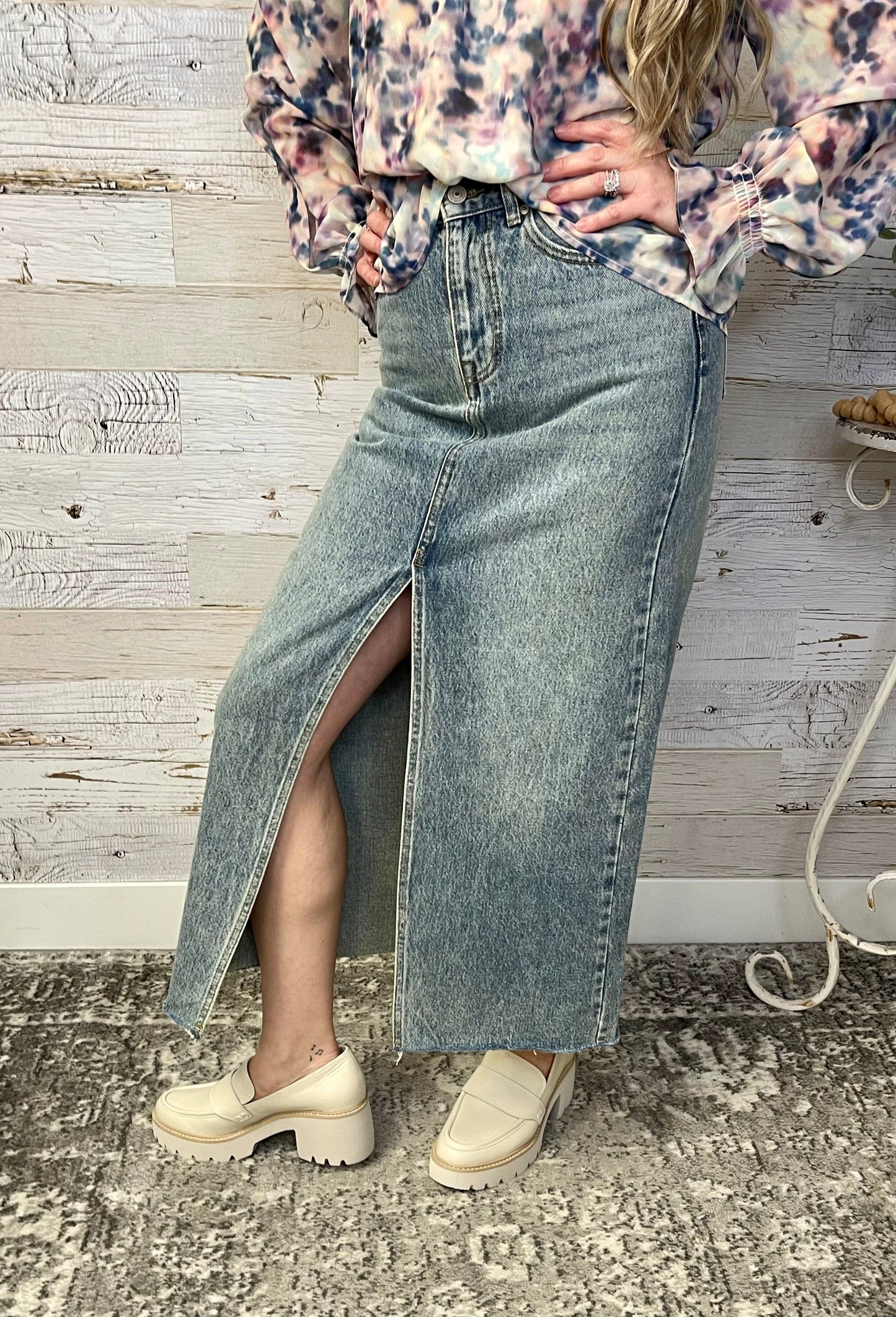 Avani Denim Skirt