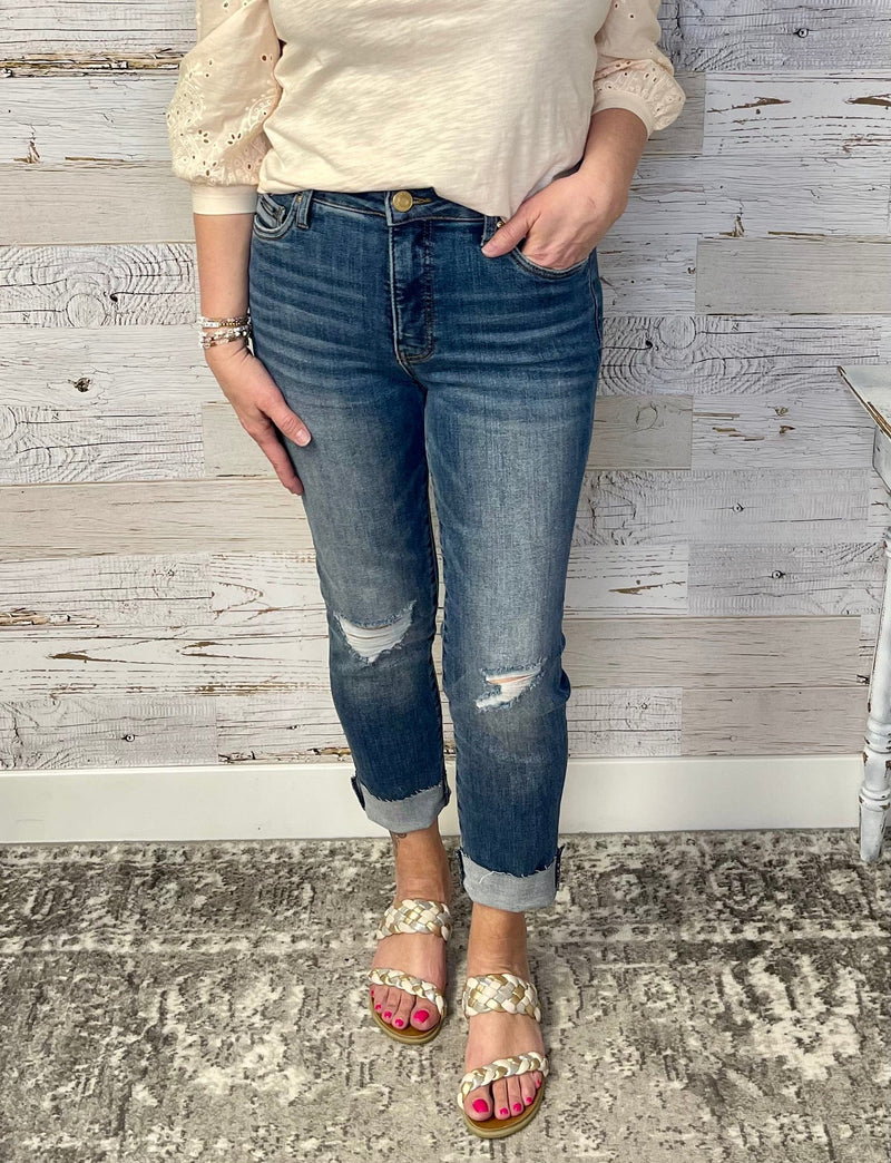 Reese Distressed Ankle