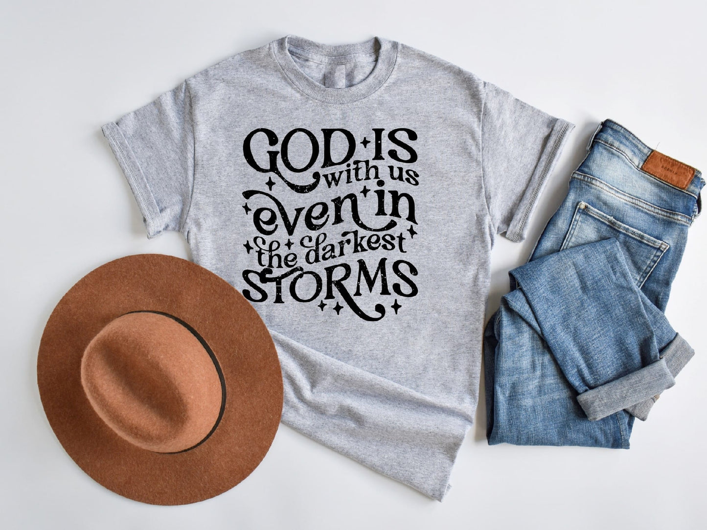 God Is With Us Storms Tee