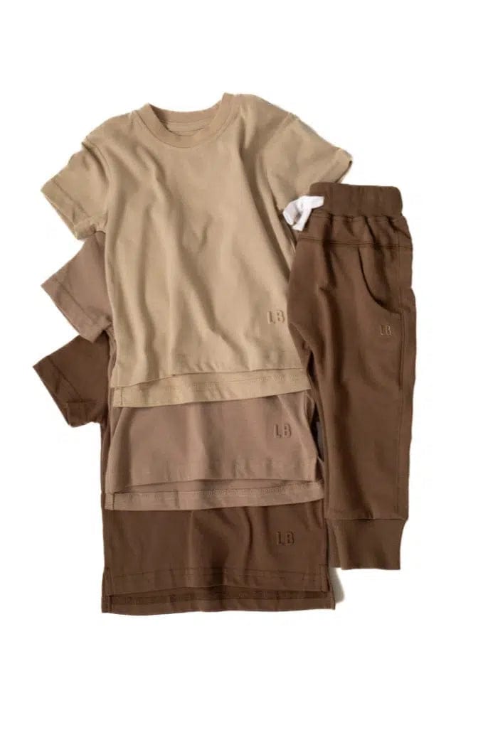 Elevated Tee 3-Pack - Brown