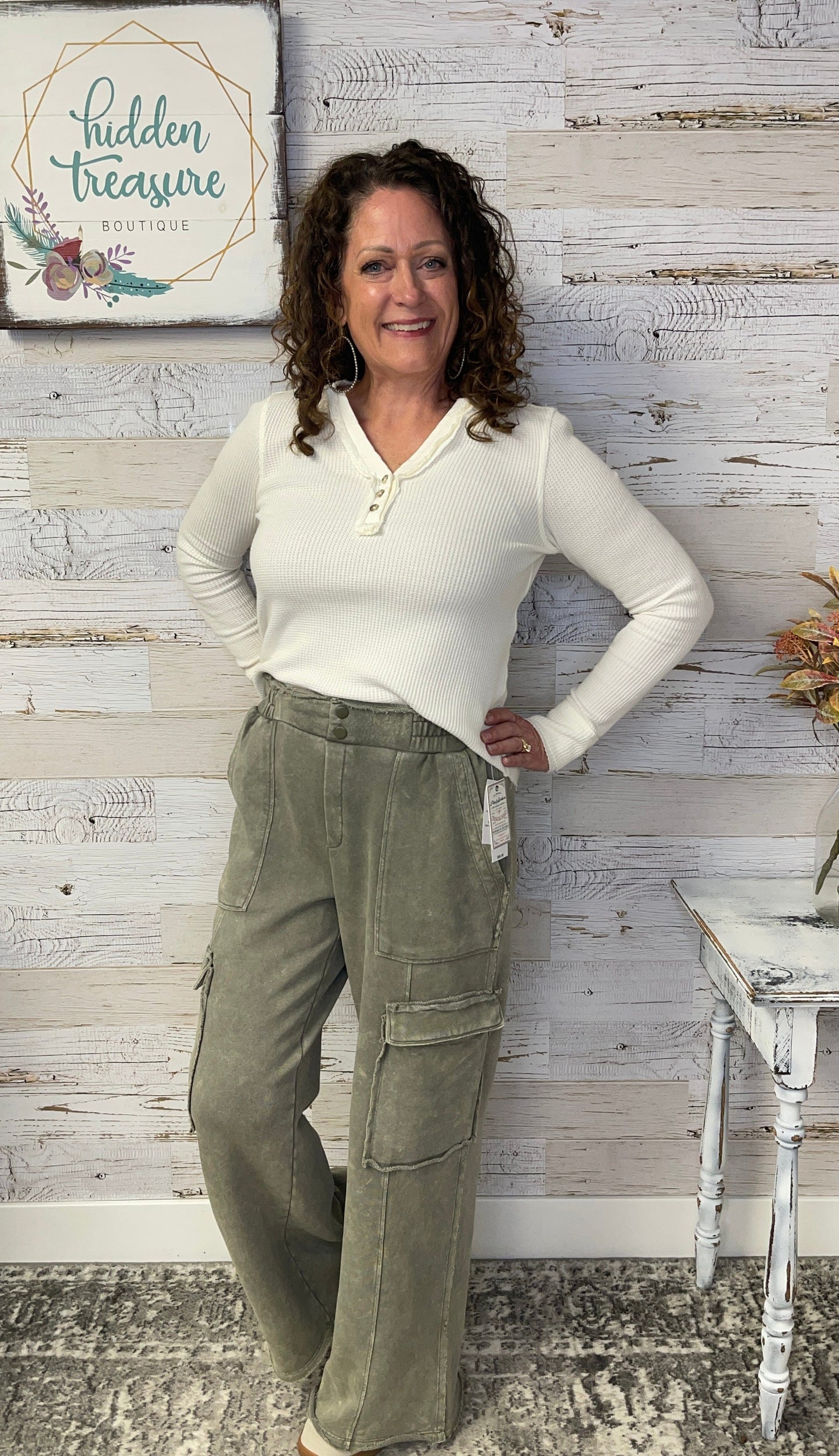 Dolly Knit Cargo Pants