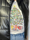 Watercolor Christmas Tree Tee