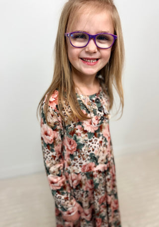 Laura Fall Floral Dress