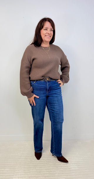 Oversized Sweater - Oak