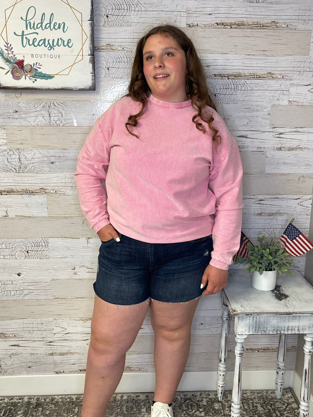Catherine Corded Pullover