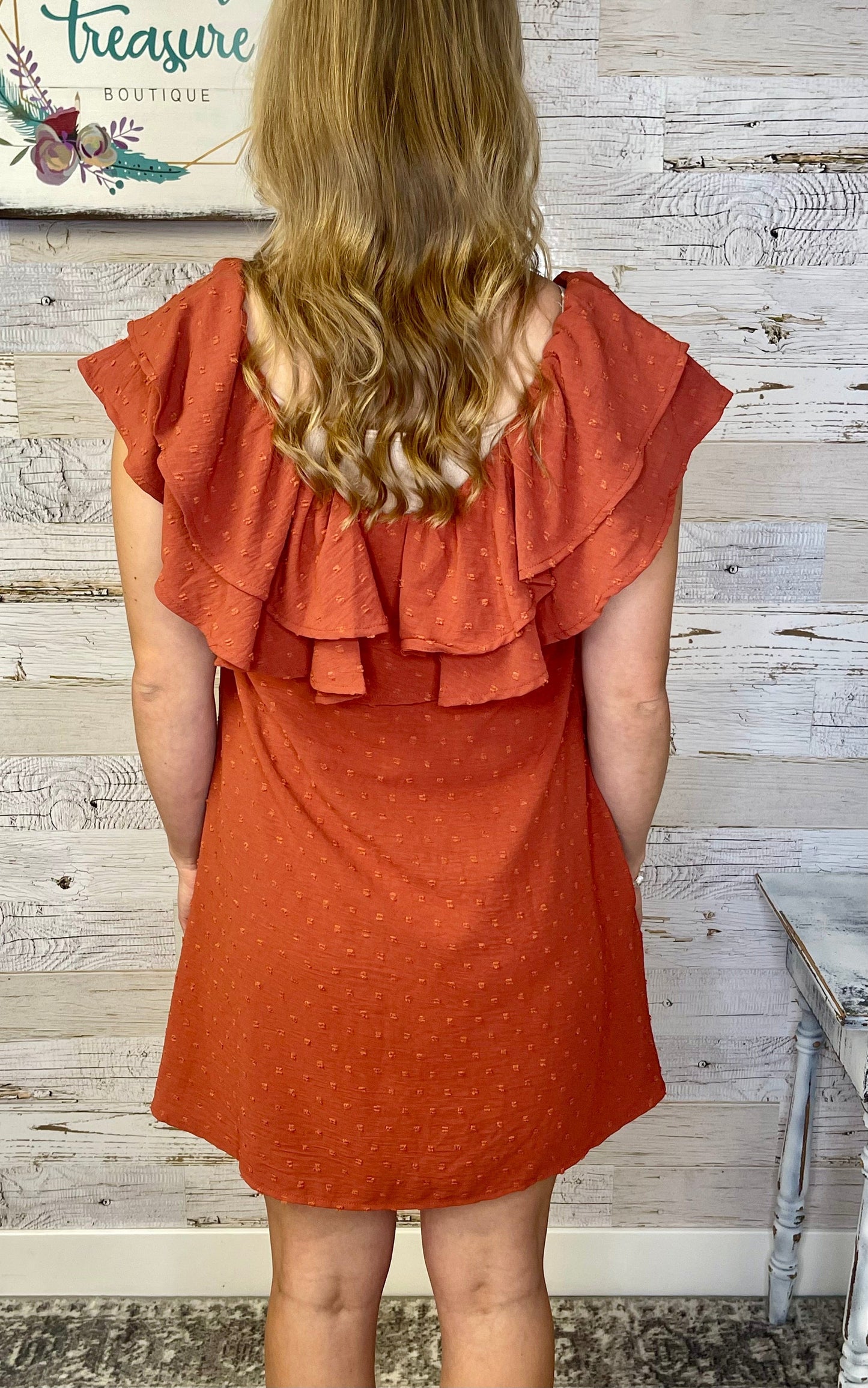 Mary Ellen Ruffle Dress