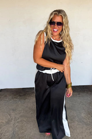 First Class Scuba Pant Set
