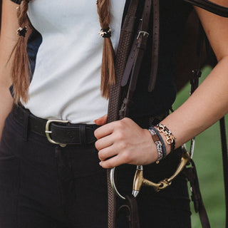 "Gallop" Horse & Bit Hair Tie Bracelets