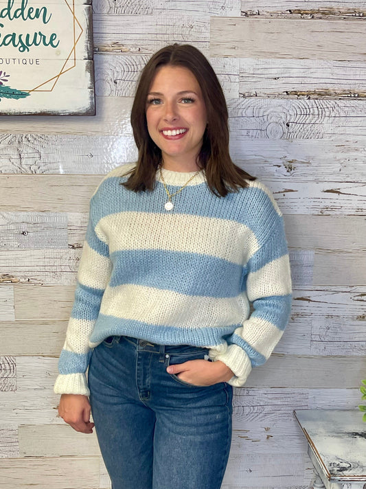 Clara Chunky Stripe Sweater