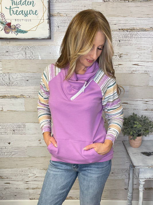 Zoey ZipCowl Sweatshirt