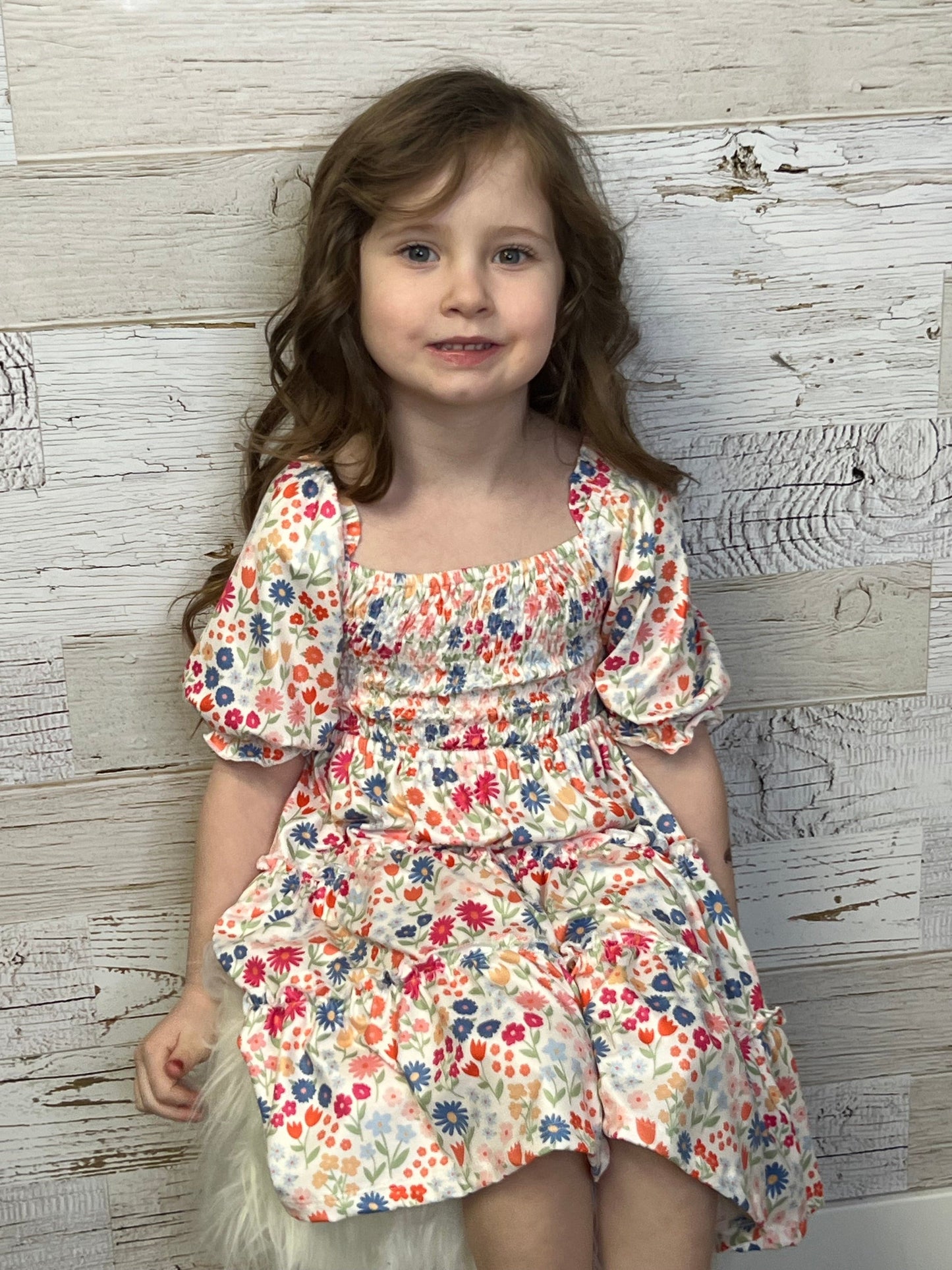 Meadow Magic Smocked Dress