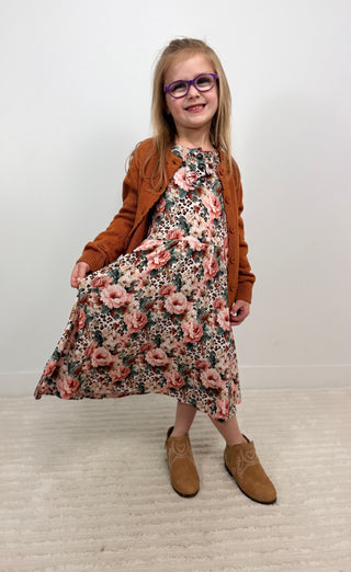 Laura Fall Floral Dress