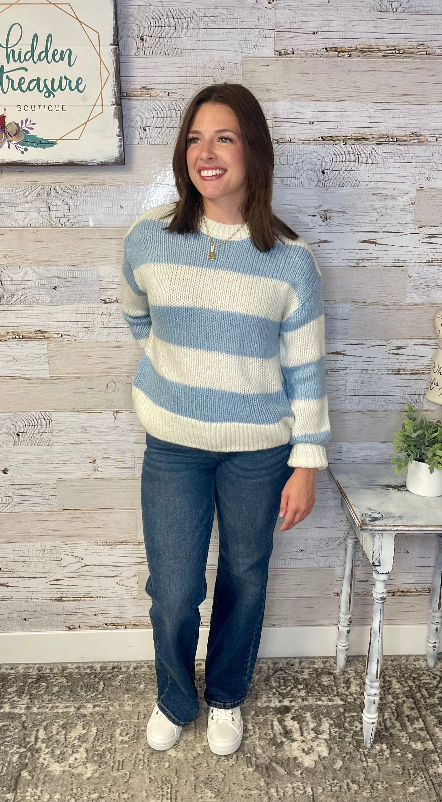 Clara Chunky Stripe Sweater