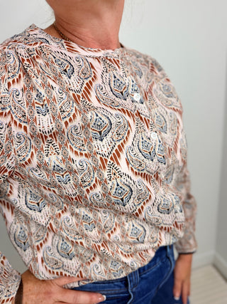 Camilla Textured Blouse