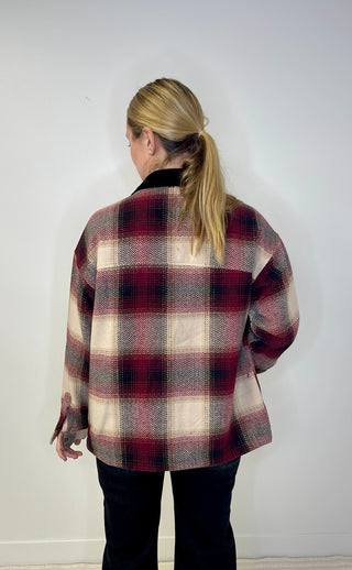 Blakely Plaid Chore Jacket
