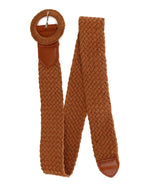 Circle Buckle Rope Belt