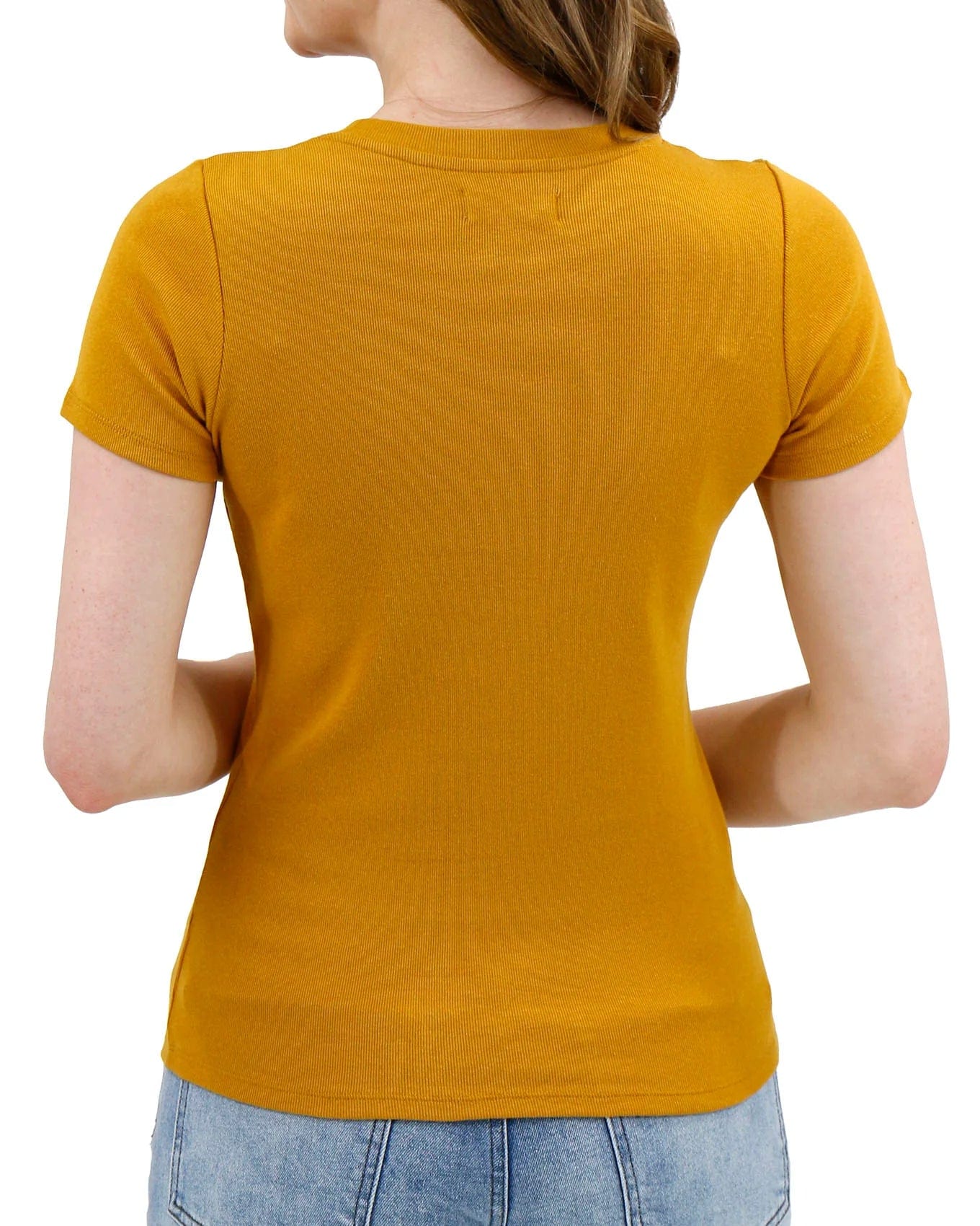 Cotton Baby Tee - Mustard