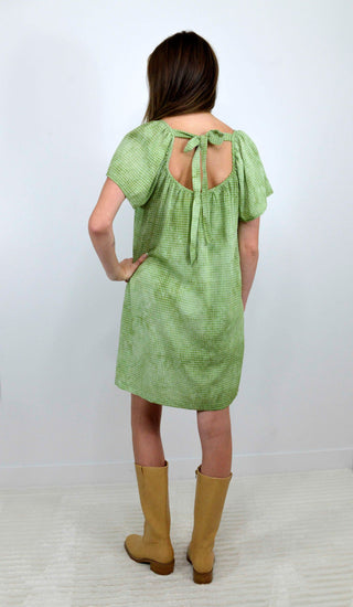 Gridline Swing Dress