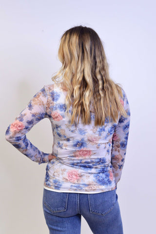 English Garden Mesh Top