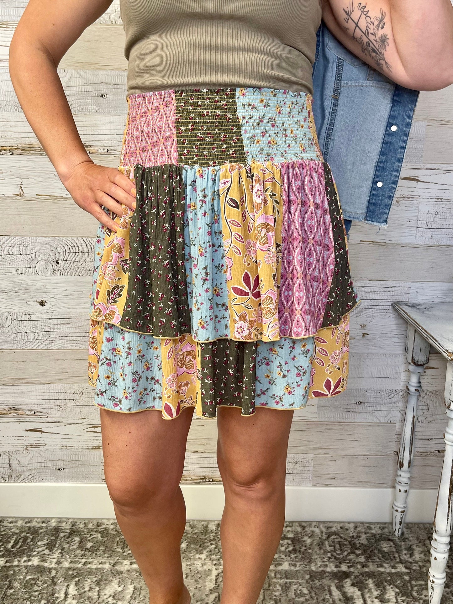 Summer Tiered Skort