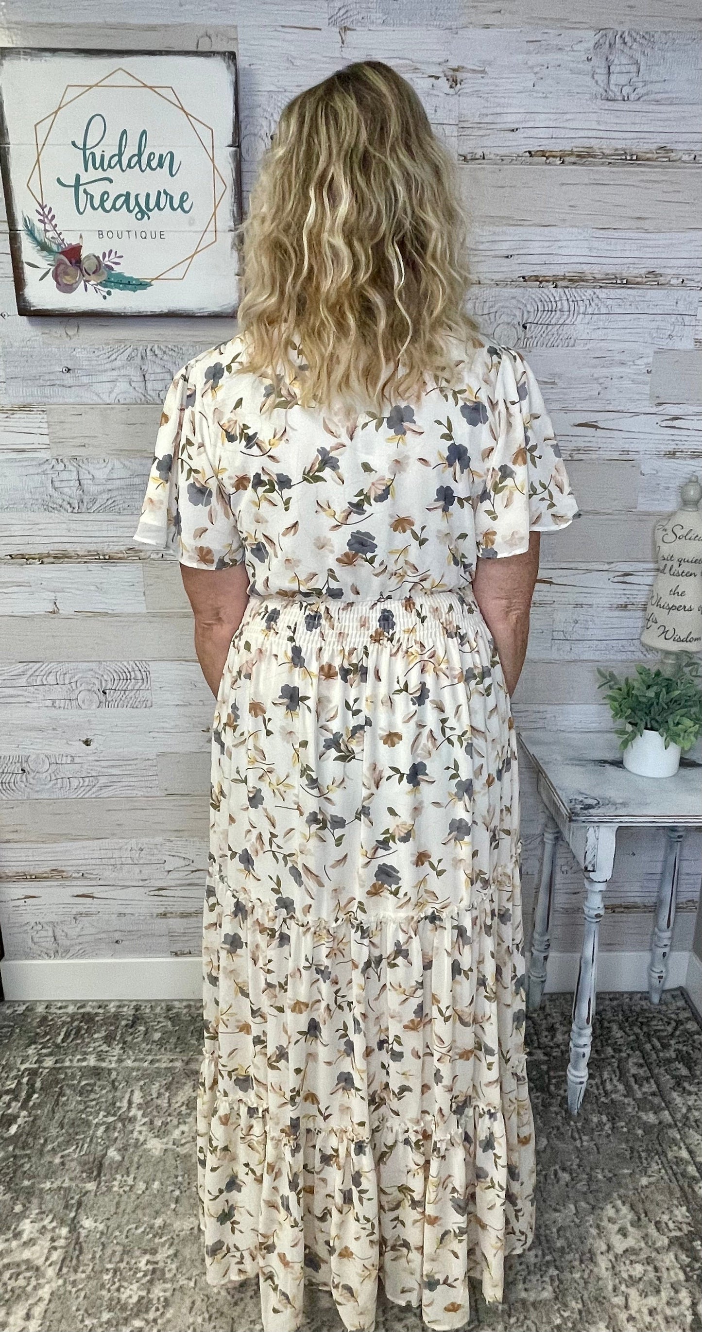 Eden Dress - Vanilla Mist