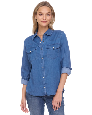 Magnolia Stretch Chambray Shirt