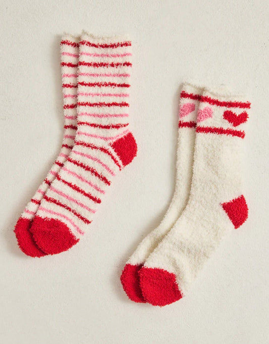 2-Pack Plus Stripe Socks