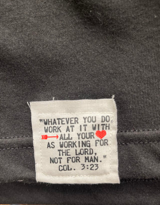 You Play I Pray Patch Tee