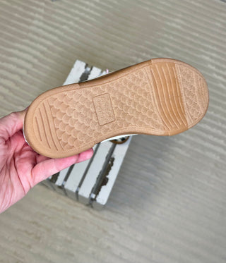 Girls Cow Print Sneakers