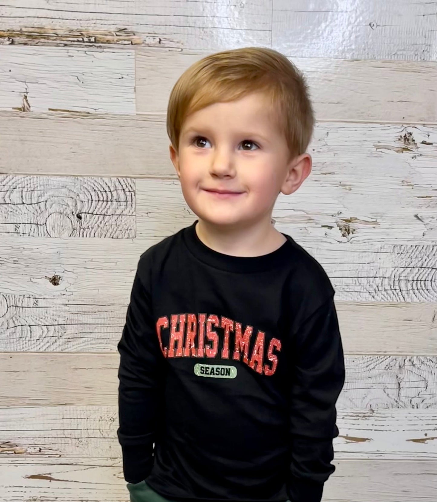 Varsity Christmas Toddler Tee