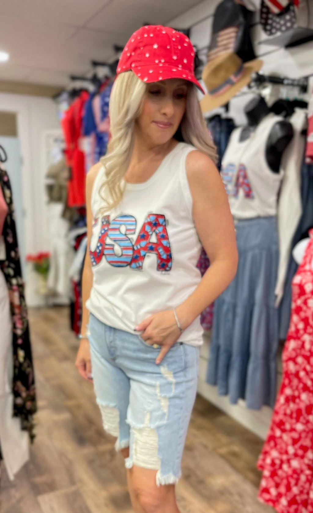 USA Stars & Stripes Tank