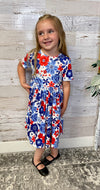 Happy 4th Floral Dress