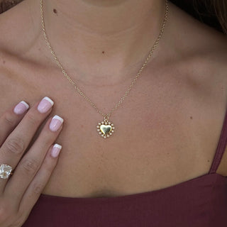 Heart for the Cure Necklace