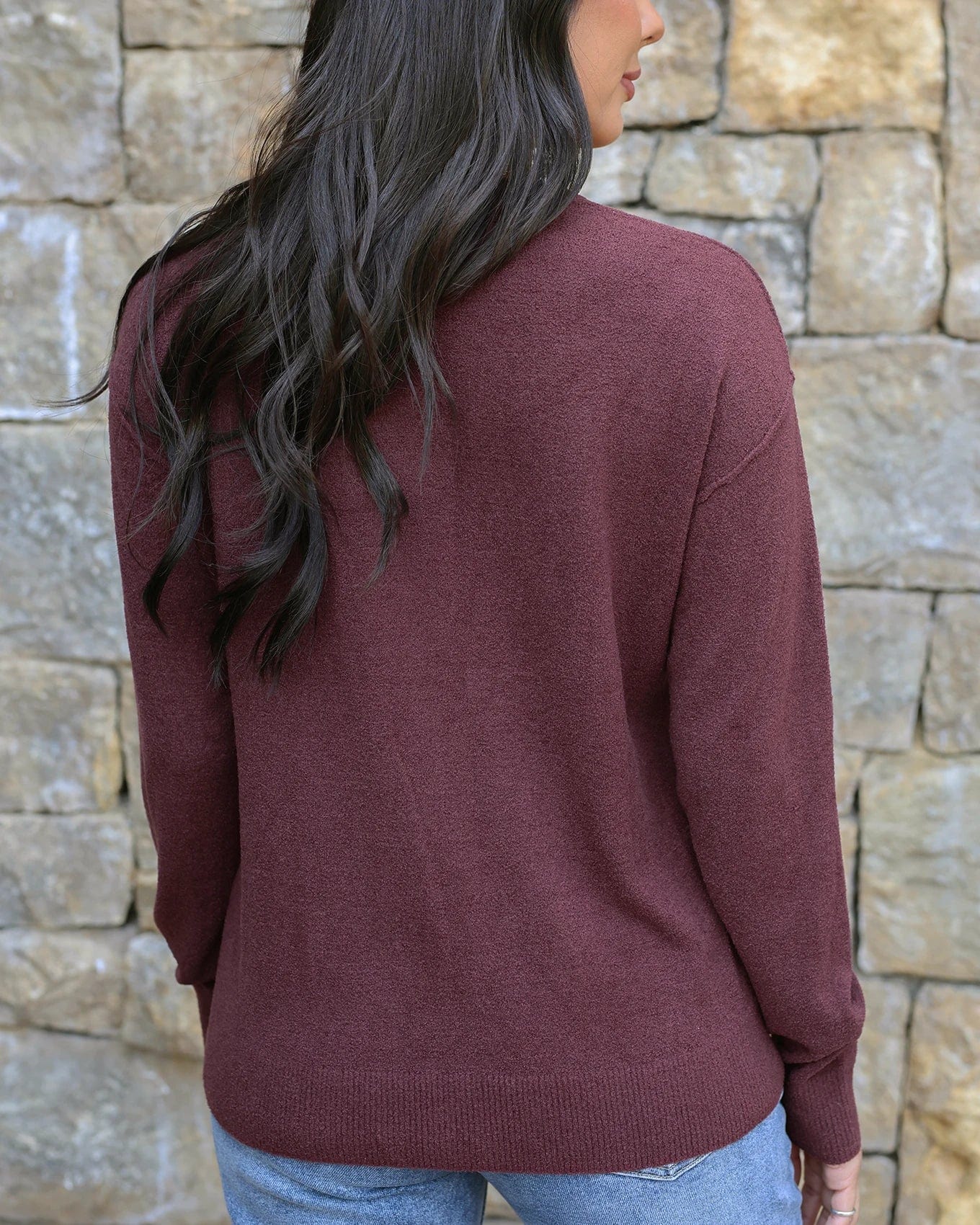 Micro Bambu Sweater - Russet