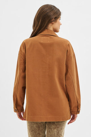 Oversized Step Hem Jacket