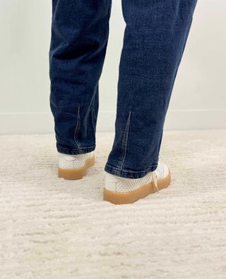 "Ab" Solution Barrel Jeans - Shop Hidden Treasure Boutique