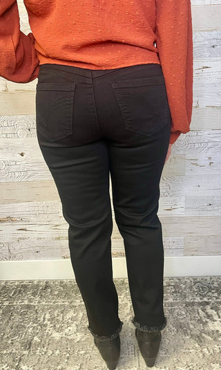 Ab Solution Slim Striaght - Black - Shop Hidden Treasure Boutique