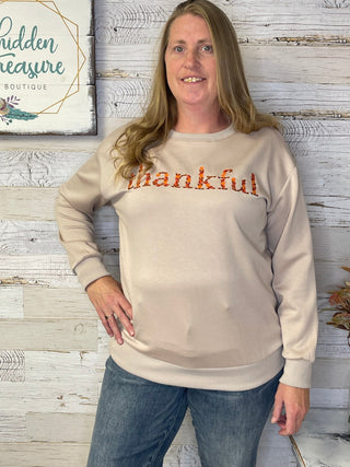 Always Thankful Pullover - Shop Hidden Treasure Boutique